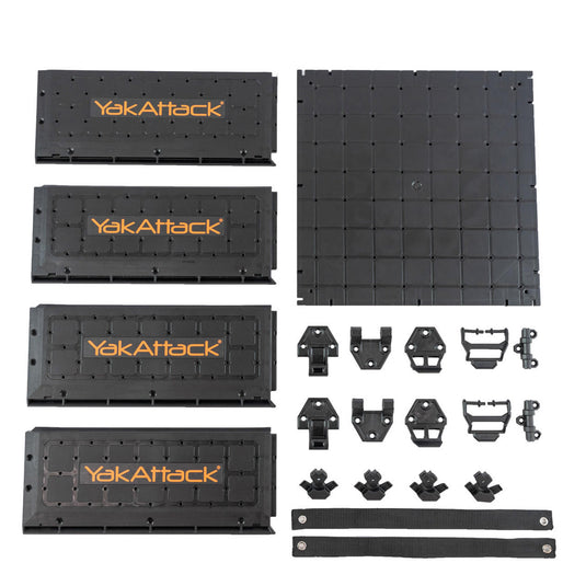 YakAttack - ShortStak Upgrade Kit for BlackPak Pro -13x13 - Black