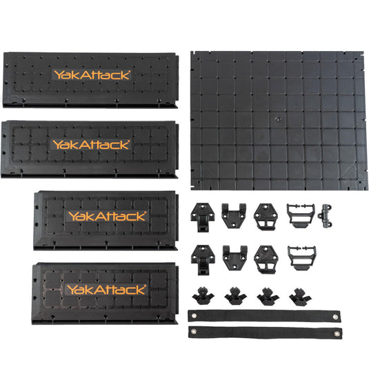 YakAttack - ShortStak Upgrade Kit for BlackPak Pro -13x16 - Black