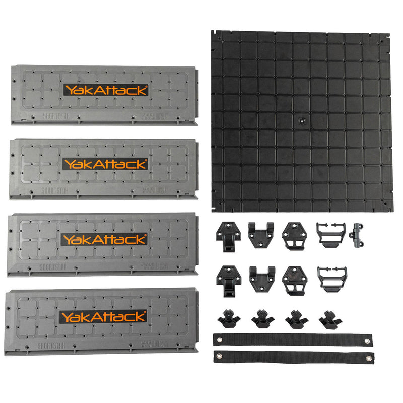 Load image into Gallery viewer, YakAttack - 16x16 ShortStak Upgrade Kit for BlackPak Pro Battleship Grey
