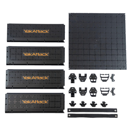 YakAttack - ShortStak Upgrade Kit for BlackPak Pro -16x16 - Black