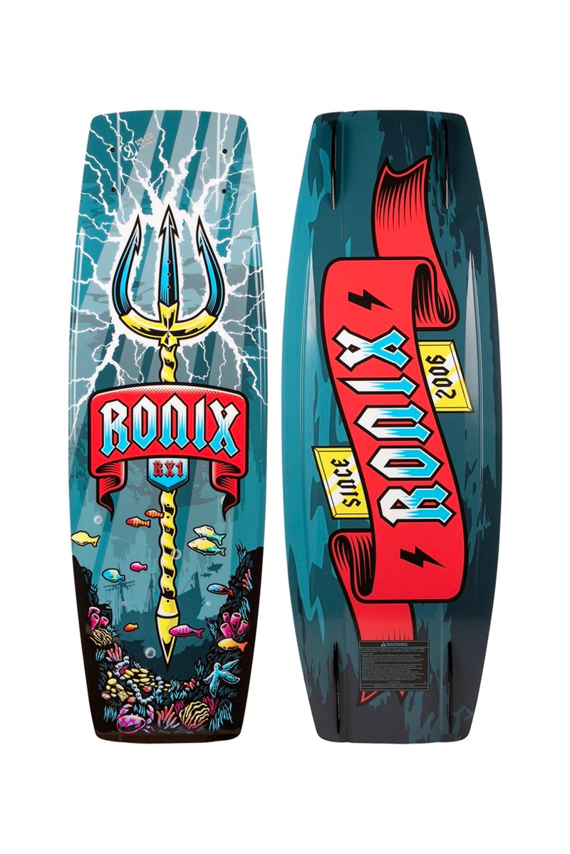 Load image into Gallery viewer, Boy&#39;s RX1 Wakeboard - Electric Trident - 2025
