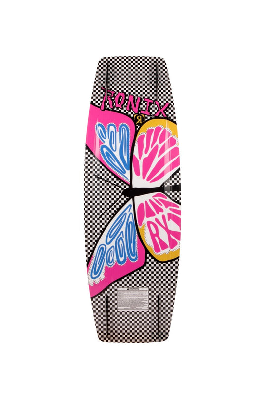 Girl's RX1 Wakeboard - Checkered Butterfly - 2025