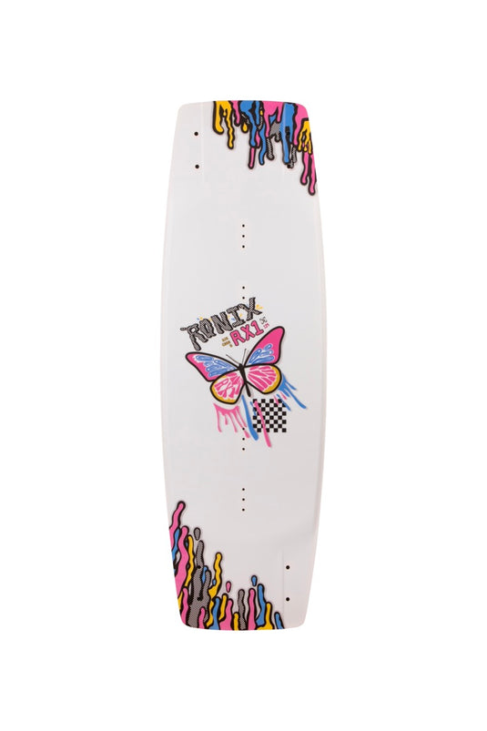 Girl's RX1 Wakeboard - Checkered Butterfly - 2025