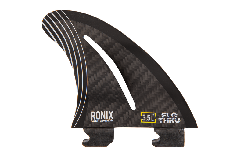 Load image into Gallery viewer, 4.0 in. - Fin-S 2.0 - Flo Thru - Left Surf Fin - Carbon - 2025
