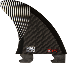 3.5 in. - Floating Button - Pivot - Left Surf Fin - Carbon - 2025