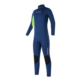 Star 5/4mm Fullsuit Back Zip Junior - Navy/Lime - 2025