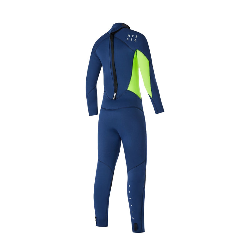 Load image into Gallery viewer, Star 3/2mm Fullsuit Back Zip Junior - Navy/Lime - 2025
