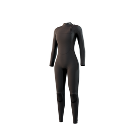 The One Fullsuit 4/3mm Zipfree Women - Black - 2025