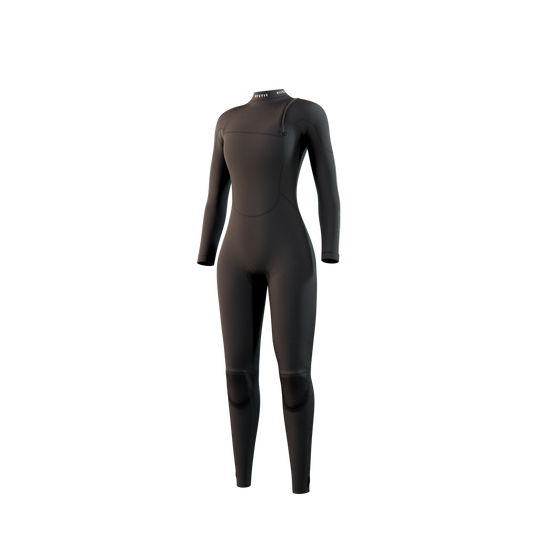 The One Fullsuit 4/3mm Zipfree Women - Black - 2025