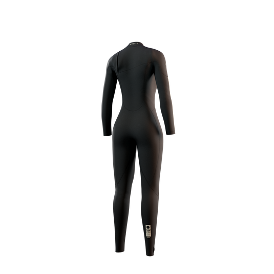 The One Fullsuit 4/3mm Zipfree Women - Black - 2025