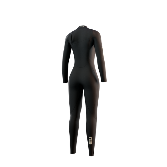 The One Fullsuit 3/2mm Zipfree Women - Black - 2024