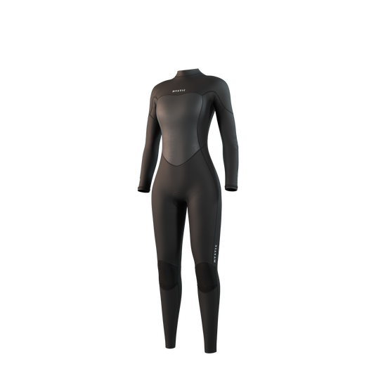 Brand Fullsuit 3/2mm BackZip Flatlock Women - Black - 2025