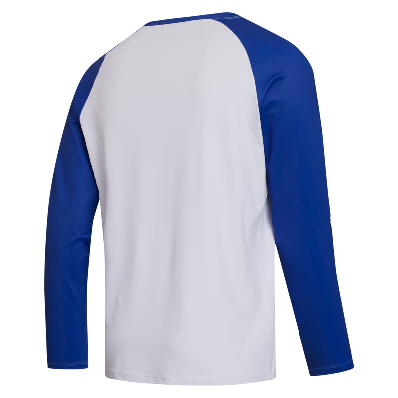 Load image into Gallery viewer, Bolt L/S Quickdry - White / Blue - 2025
