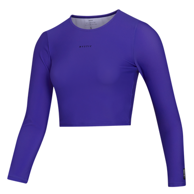 Sunn L/S Crop Rashvest Women - Purple - 2025