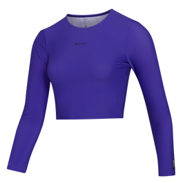 Sunn L/S Crop Rashvest Women - Purple - 2025