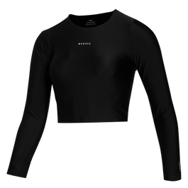 Sunn L/S Crop Rashvest Women - Black - 2025