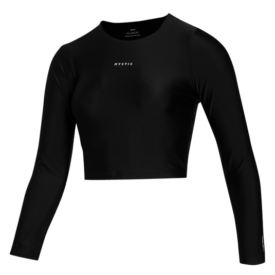 Sunn L/S Crop Rashvest Women - Black - 2025