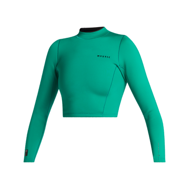 Lunar L/S Crop Top Neoprene 2mm Women - Green - 2025