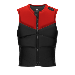 Block Impact Vest FrontZip - Red - 2025