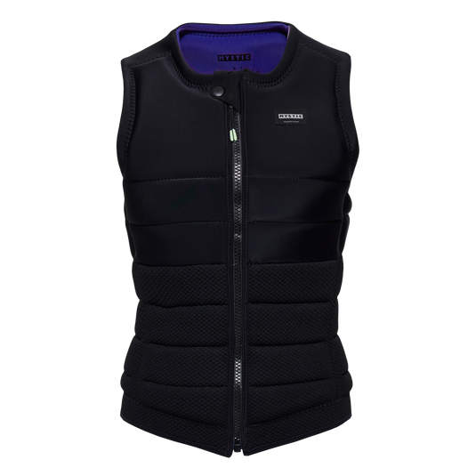 Zodiac Impact Vest Fzip Wake Women - Black / Purple - 2025