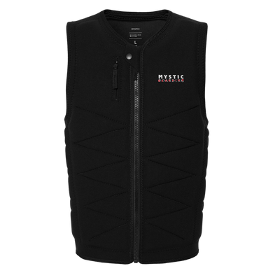 Outlaw Impact Vest Fzip Wake - Black - 2025