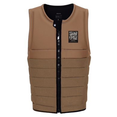 The Dom Impact Vest Fzip Wake - Slate Brown - 2025