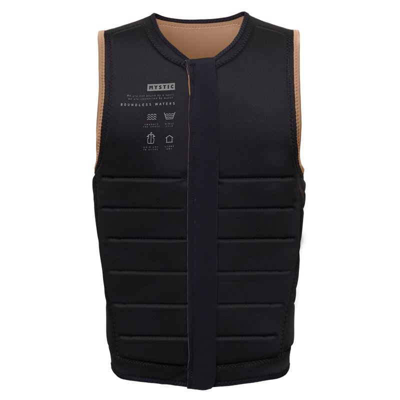 Load image into Gallery viewer, The Dom Impact Vest Fzip Wake - Slate Brown - 2025
