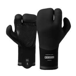 Supreme Glove 4mm Lobster Precurved - WIND - Black - 2025