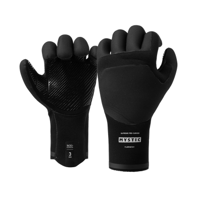 Roam Glove 3mm 5Finger Precurved - WIND - Black - 2025