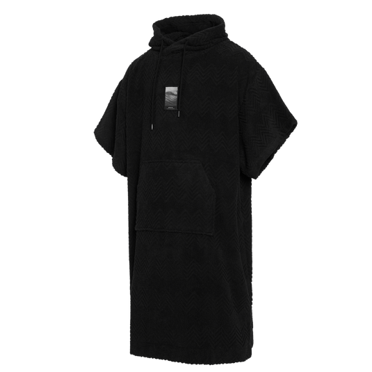 Poncho Jacquard - Black - 2025