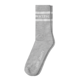 Brand Season Socks - Light Grey Melee - 2025