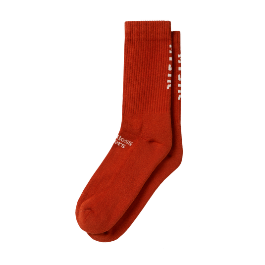 Icon Socks - Burnt Orange - 2025