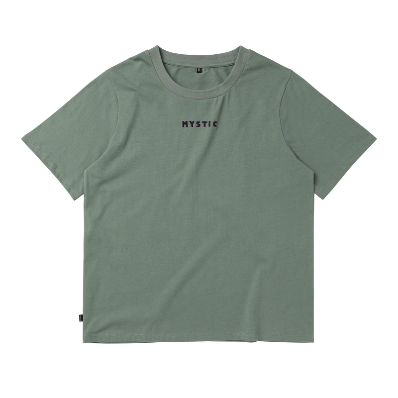 Load image into Gallery viewer, Brand Womens Seasonal Tee - Frozen Green - 2025
