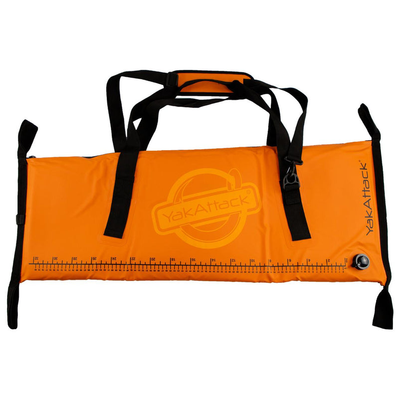 Load image into Gallery viewer, YakAttack - Insulated Fish Cooler Bag with Drain Plug - 38”x13” - Orange
