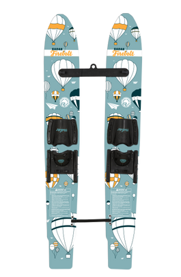 Firebolt Combo Skis w/ Child Adj Horseshoe Bindings - 2025