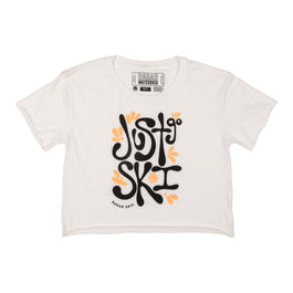 Just Go Ski Women's Tee - White - 2025