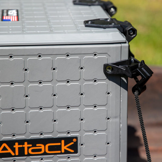 YakAttack - BlackPak Pro Kayak Fishing Crate - 13x 13 Battleship Grey