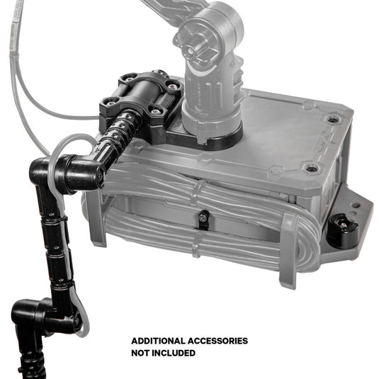 YakAttack - CellBlok Battery Box and SwitchBlade Transducer Arm Combo, Battleship Grey