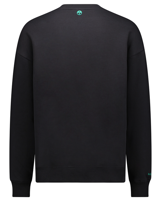 Brand Crew Sweat - Black - 2025