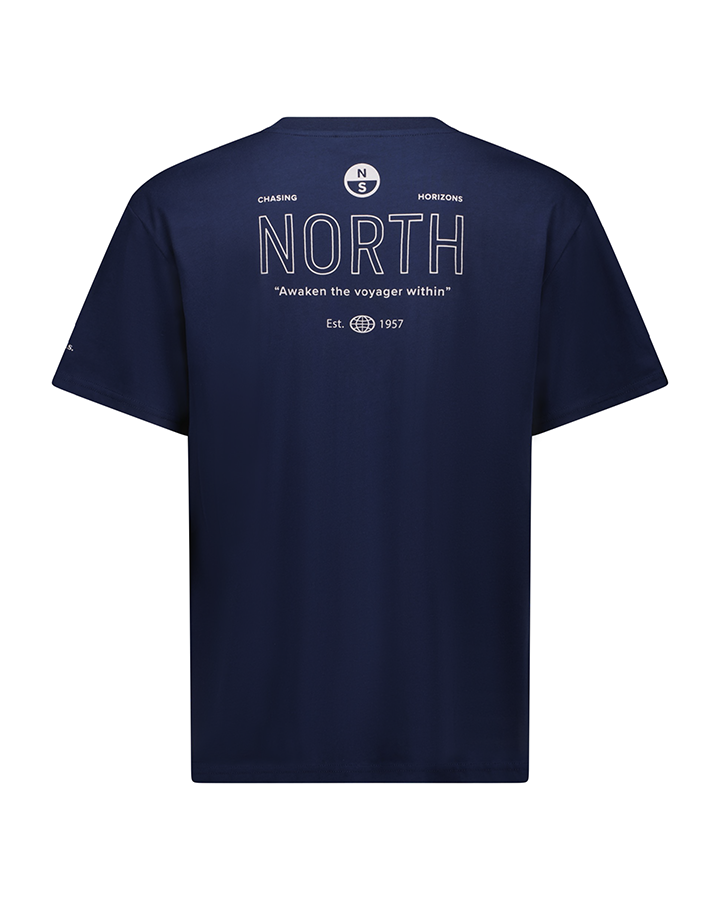 Load image into Gallery viewer, Voyager Tee - Navy - 2025
