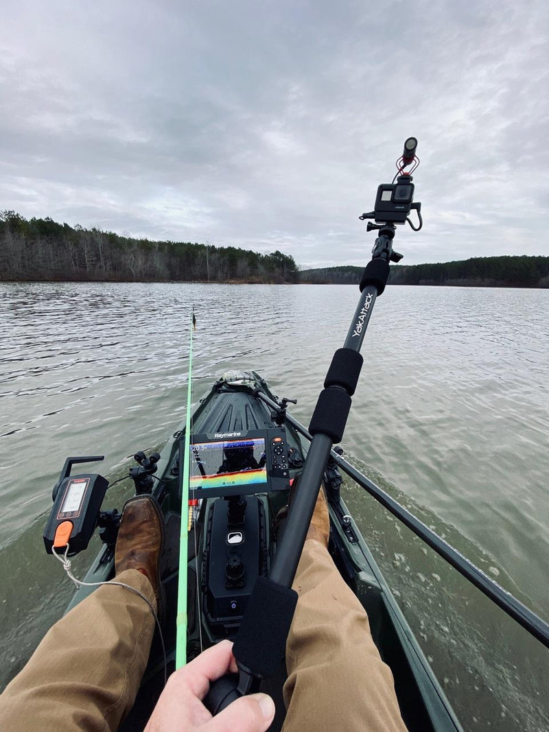 Load image into Gallery viewer, YakAttack - PanFish Pro Camera Mount, Includes 1/4-20 mount and GoPro
