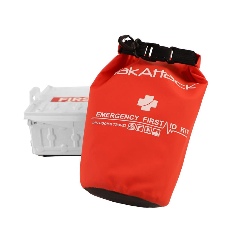 Load image into Gallery viewer, YakAttack - Reel Essentials First Aid Kit with Dry Bag TracPak and Quick Release Base
