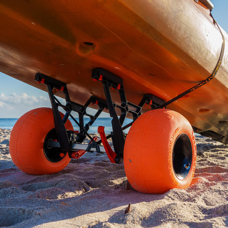 Load image into Gallery viewer, YakAttack - TowNStow Bunkster Kayak Cart with Sand Tires
