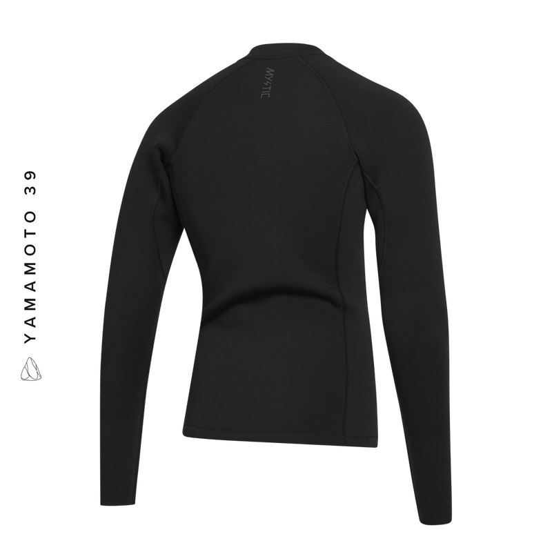 Load image into Gallery viewer, Majestic Surf Jacket L/S 2mm Fzip - Black - 2025
