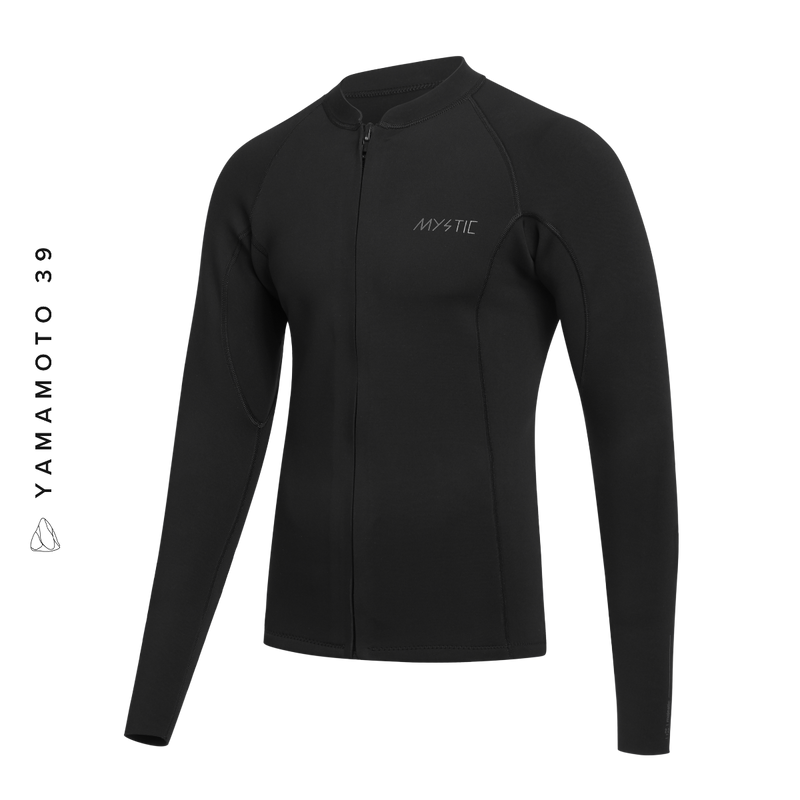 Load image into Gallery viewer, Majestic Surf Jacket L/S 2mm Fzip - Black - 2025
