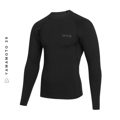 Majestic Surf Top L/S 2mm - Black - 2025