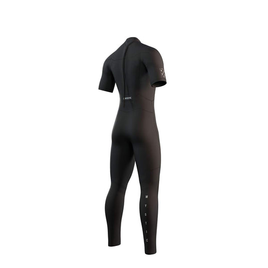 Brand 3/2mm Back Zip Short Arm - Black - 2024