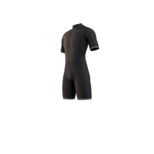 Brand 3/2mm Back Zip Shorty - Black - 2024