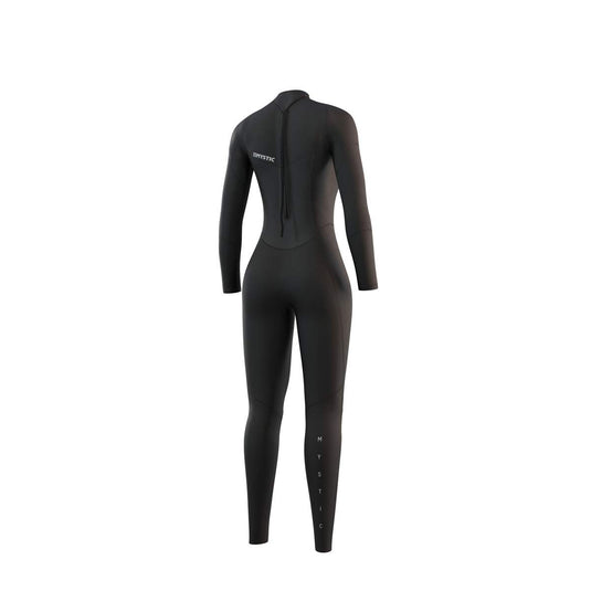 Womens Star 3/2mm Back Zip Wetsuit - Black - 2024