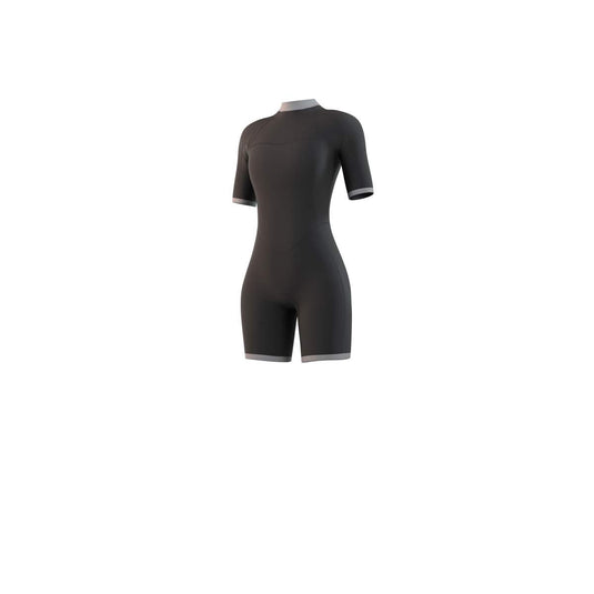 Womens Brand 3/2mm Shorty Back Zip - Black - 2024